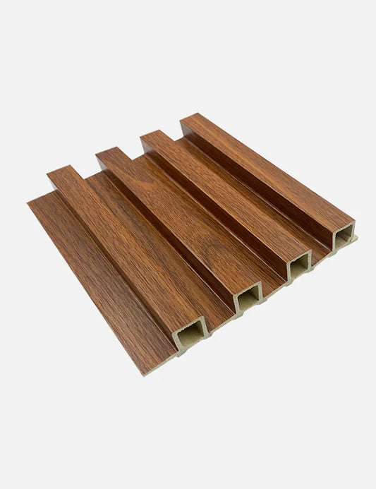 LAMBRIN WPC DECORATIVO PARA INTERIORES NOGAL NATURAL 160 MM X 23 MM X 2900 MM