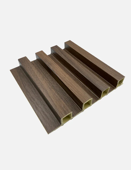 LAMBRIN WPC DECORATIVO PARA INTERIORES ROBLE OSCURO 160 MM X 23 MM X 2900 MM